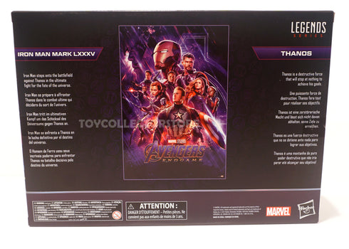 Marvel Avengers Iron man vs Thanos The Infinity Saga 6 inch action Figures